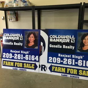 Real Estate Signs