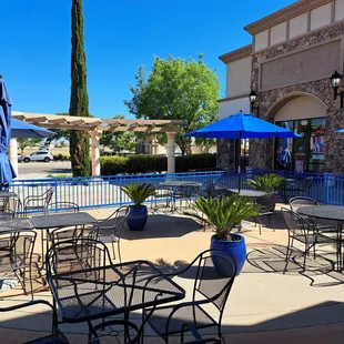 Outside patio