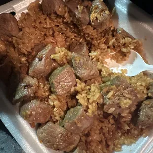 26. New York Strip Steak Hibachi Dinner