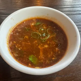 Veg Hot and Sour soup