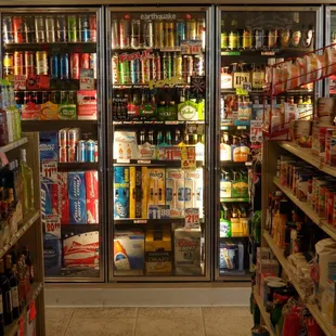 the inside of a grocery store