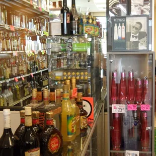 Just Look at all the pictures and you will see how much liquor they have! Biggest selection of liquor I have seen in Stockton!