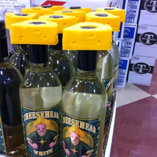 Cheesehead wine...only in Wisconsin!