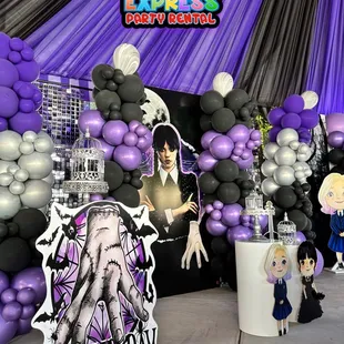 Wednesday Addams fullSet Decoración!!!