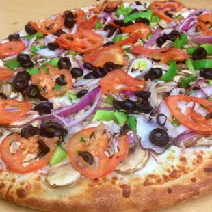 pizza, food