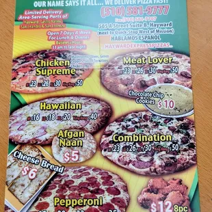 dessert, menu