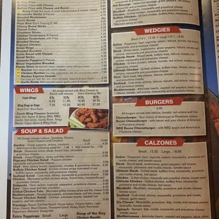 Menu (pg. 2)