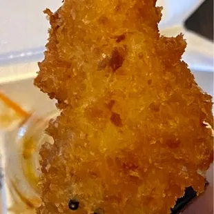Overcooked panko shrimp