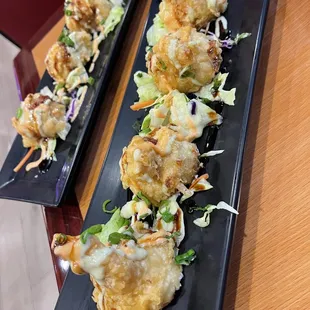 Stuffed mushrooms and shrimp daddy