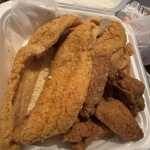 3 Whiting and 4 Wings Combo