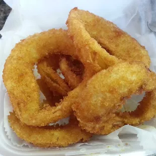 excellent crunchy onion rings