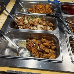 interior, chicken wings and fried chicken