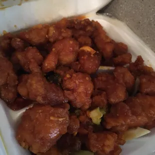 Orange chicken