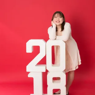 Senior Portraits on our seamless backgrounds!