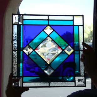 Lorna's Leaded Panel from class