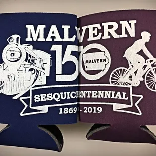 Express your image with custom can insulators!  Great to hand out for your business, reunion or event!  Sell them at your next fundraiser!