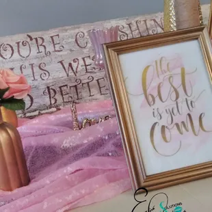 Bridal Showers available