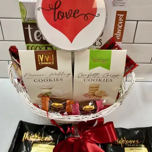 Just for you!  Cookies, Chocolates &amp; More.  You are loved.  Happy Valentine's Day.