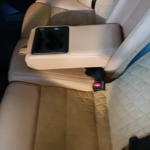 Interior car detailing