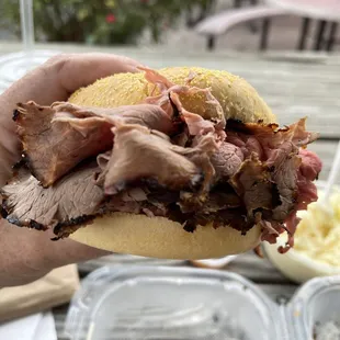 DAMN Good Pit Beef sandwich!!!