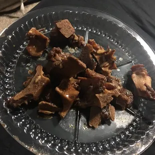 If your wondering how good the oxtail are... here's what's left!!