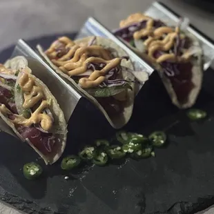 Ahi tacos