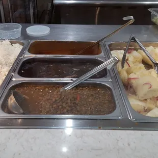 Bean selection and yucca