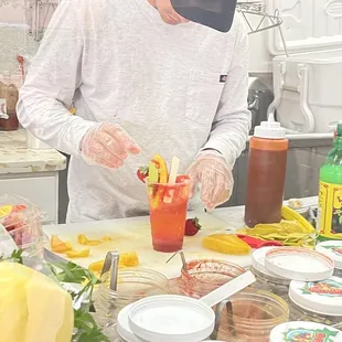 He made it look like a masterpiece