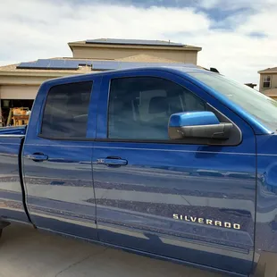 2017 Silverado tinted by Extasy Tinting &amp; Accessories.