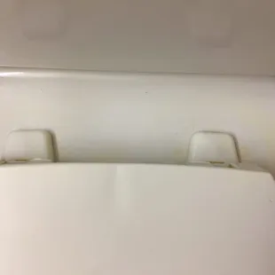 Apparently they don't clean this part, between guests! Nasty, plus it had little black hairs all over the bathtub, plus black mold!