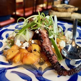 Grilled Octopus Nachos