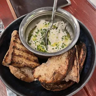 Grilled Bread &amp; Ricotta