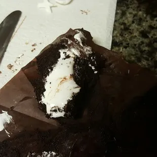 What is left of extraordinary cupcake