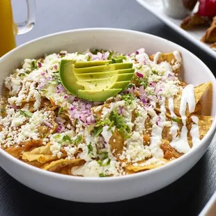 NEW!! Chilaquiles de la casa.