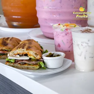 Delicious ham torta