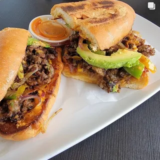 Cheesesteak Torta