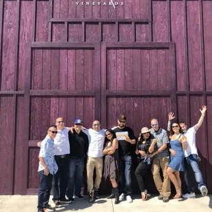 "The purple winery"      Darcie Kent winery.  Livermore valley