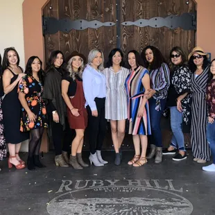 Ruby Hill winery on a ladies day in Livermore