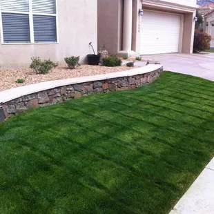 Here is one of our maintenance accounts. We take pride in keeping our work in top shape!
