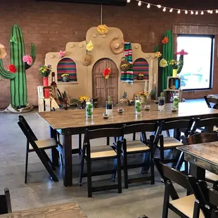 Decor provided by us!