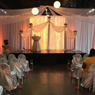 Wedding Ceremony at The Depot