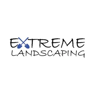 the logo for extreme landscaping