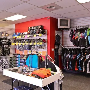 Inside the store!