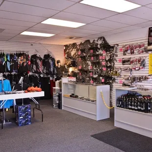 Inside the store!