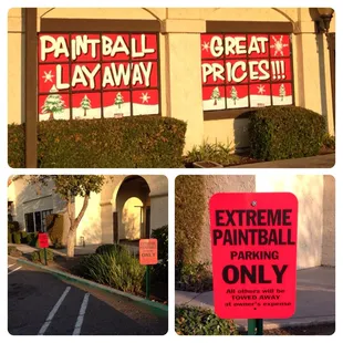 Great parking and holiday specials.