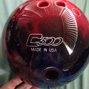 My new Columbia White Dot drilled to go straight and pick up spares easily.