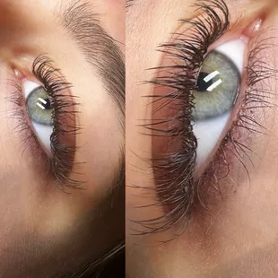 Classic wispy on this pretty