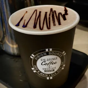 House made hot chocolate