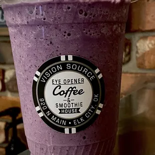 Blueberry smoothie