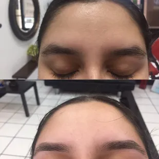 Before is someone else (clean up) after is actual clean up